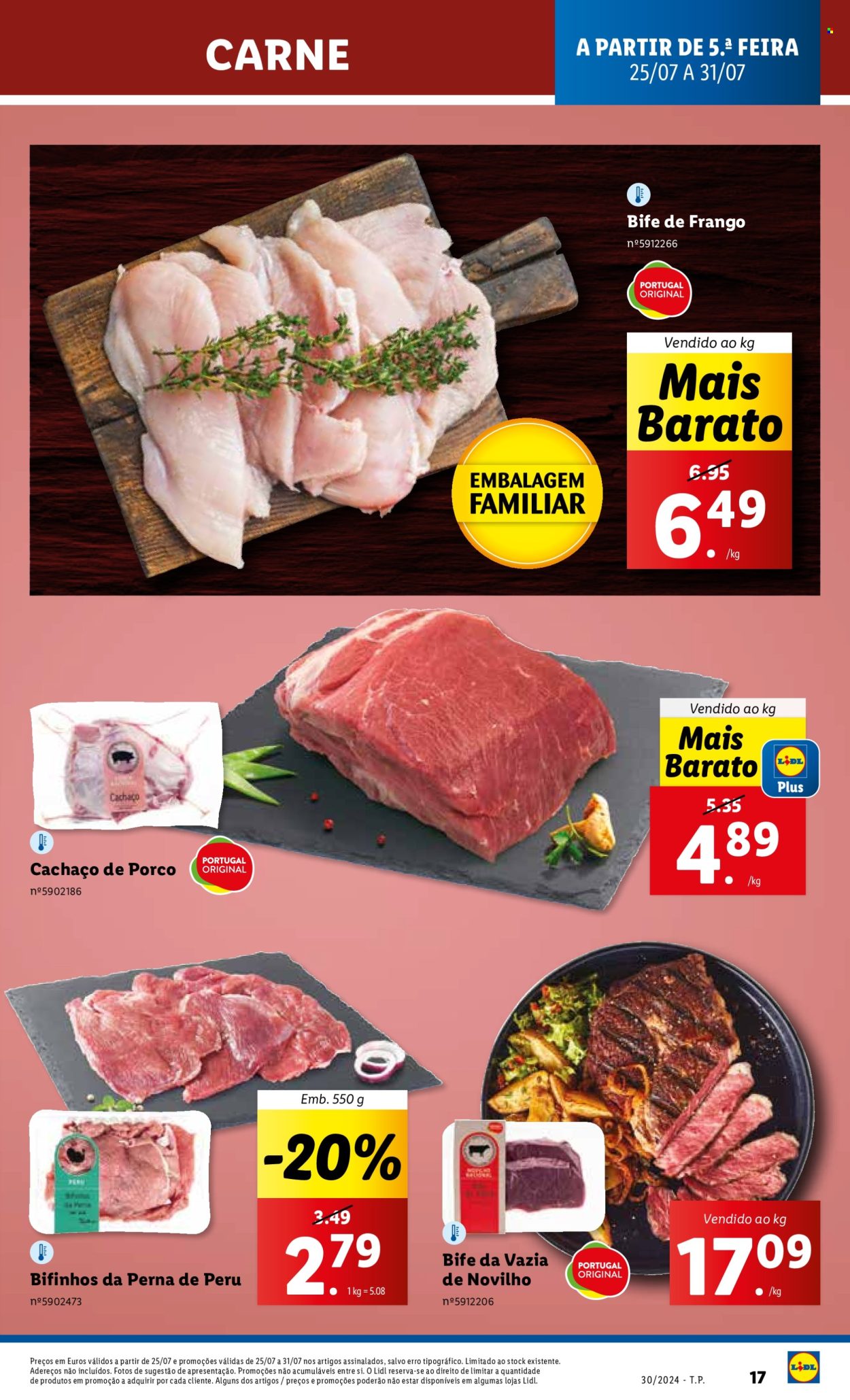 Folheto Lidl - 25.7.2024 - 31.7.2024. Página 17