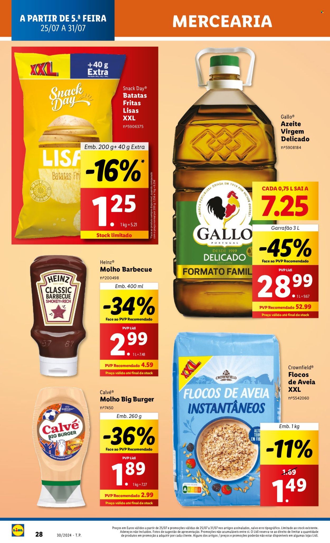 Folheto Lidl - 25.7.2024 - 31.7.2024. Página 28