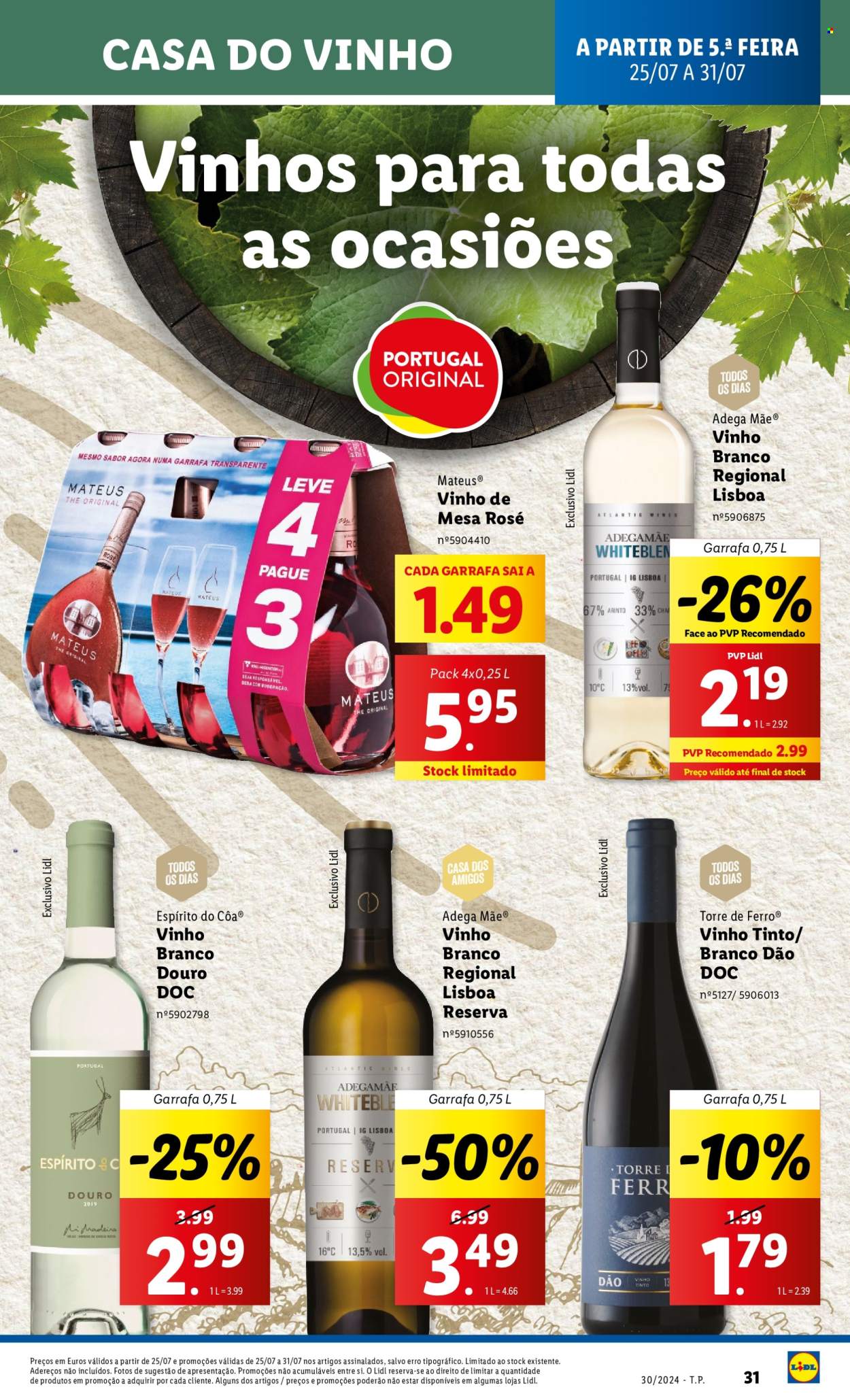 Folheto Lidl - 25.7.2024 - 31.7.2024. Página 31
