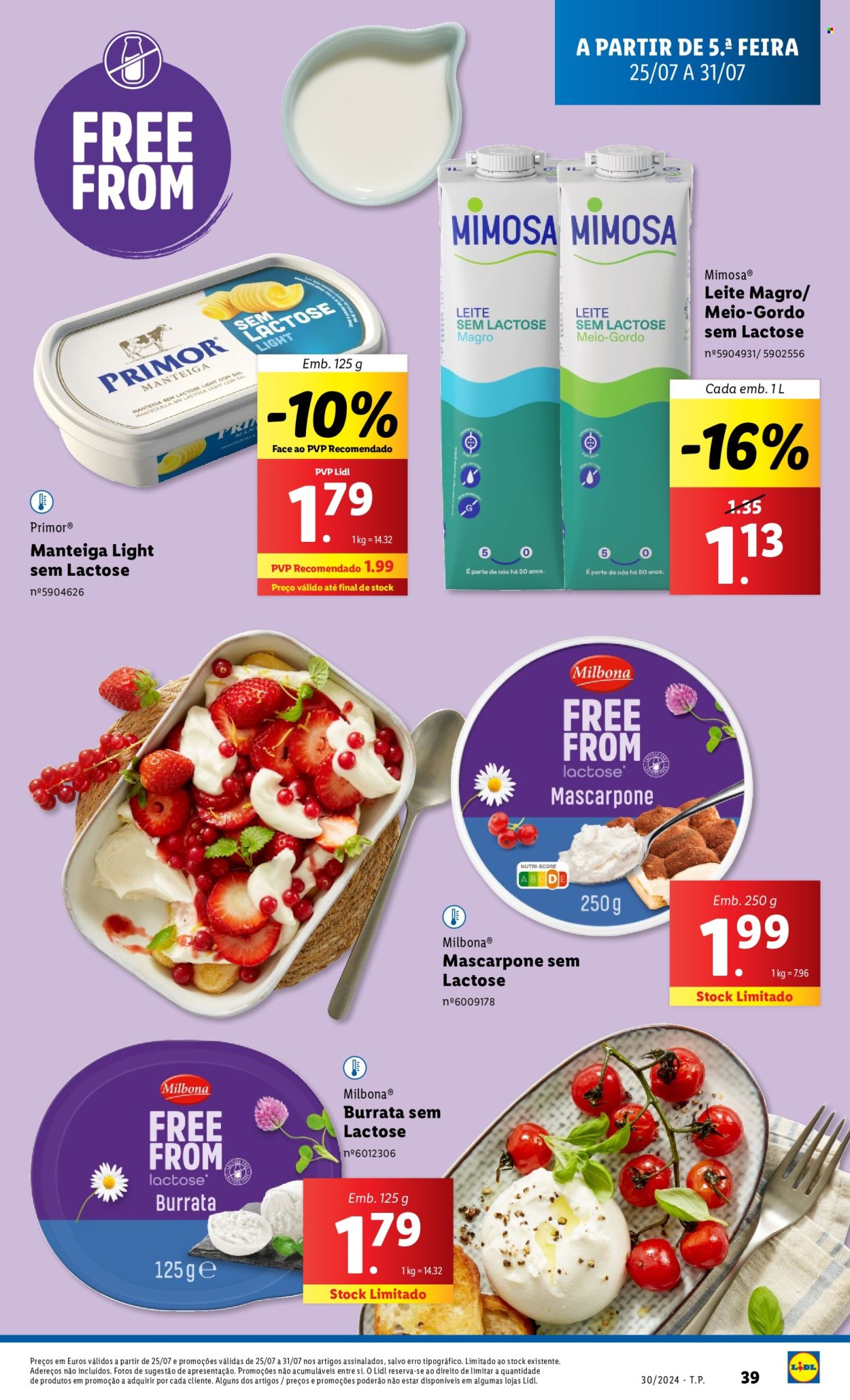 Folheto Lidl - 25.7.2024 - 31.7.2024. Página 39