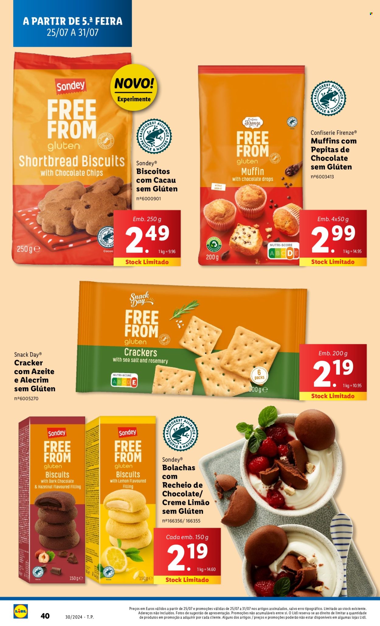 Folheto Lidl - 25.7.2024 - 31.7.2024. Página 40