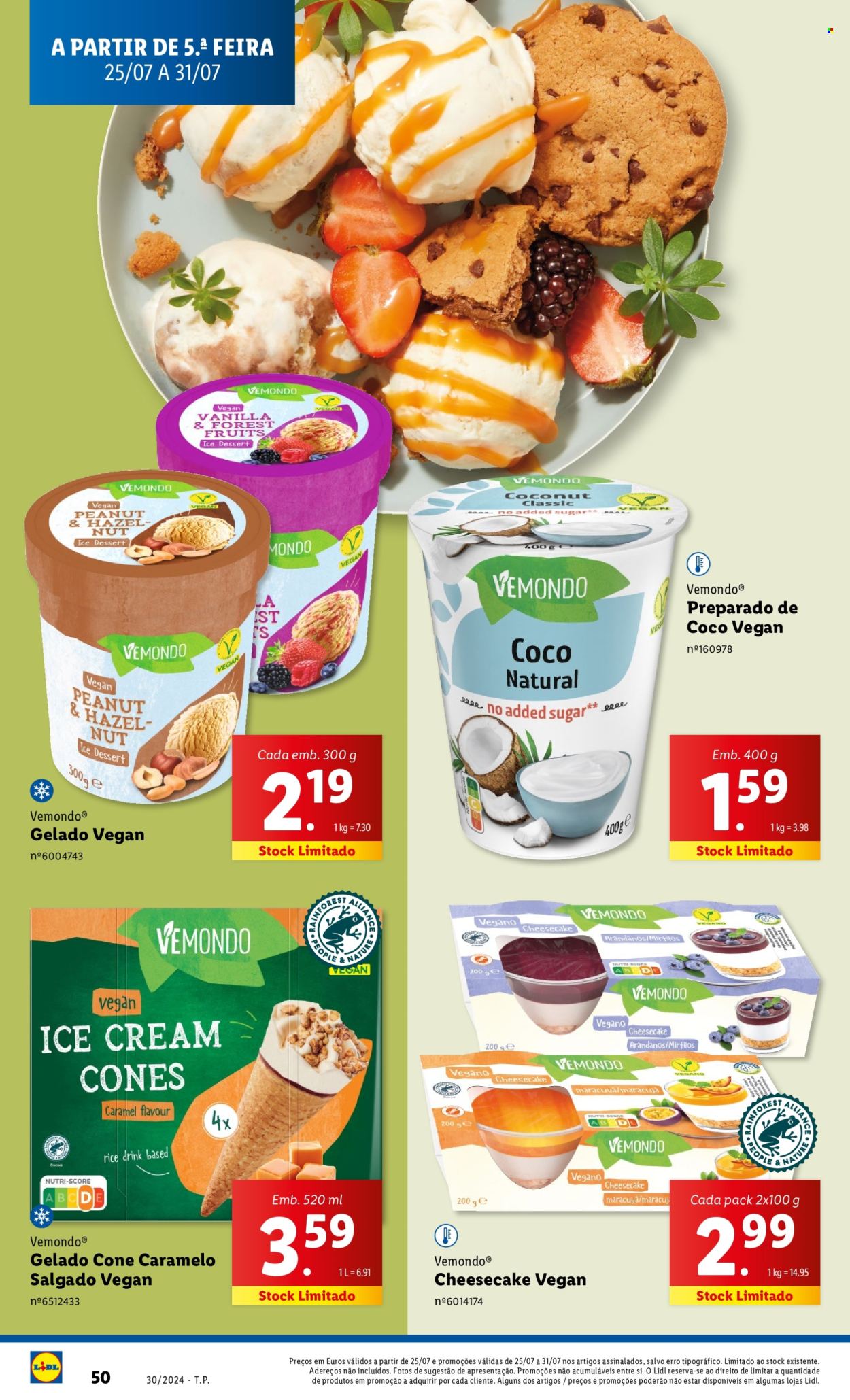 Folheto Lidl - 25.7.2024 - 31.7.2024. Página 50