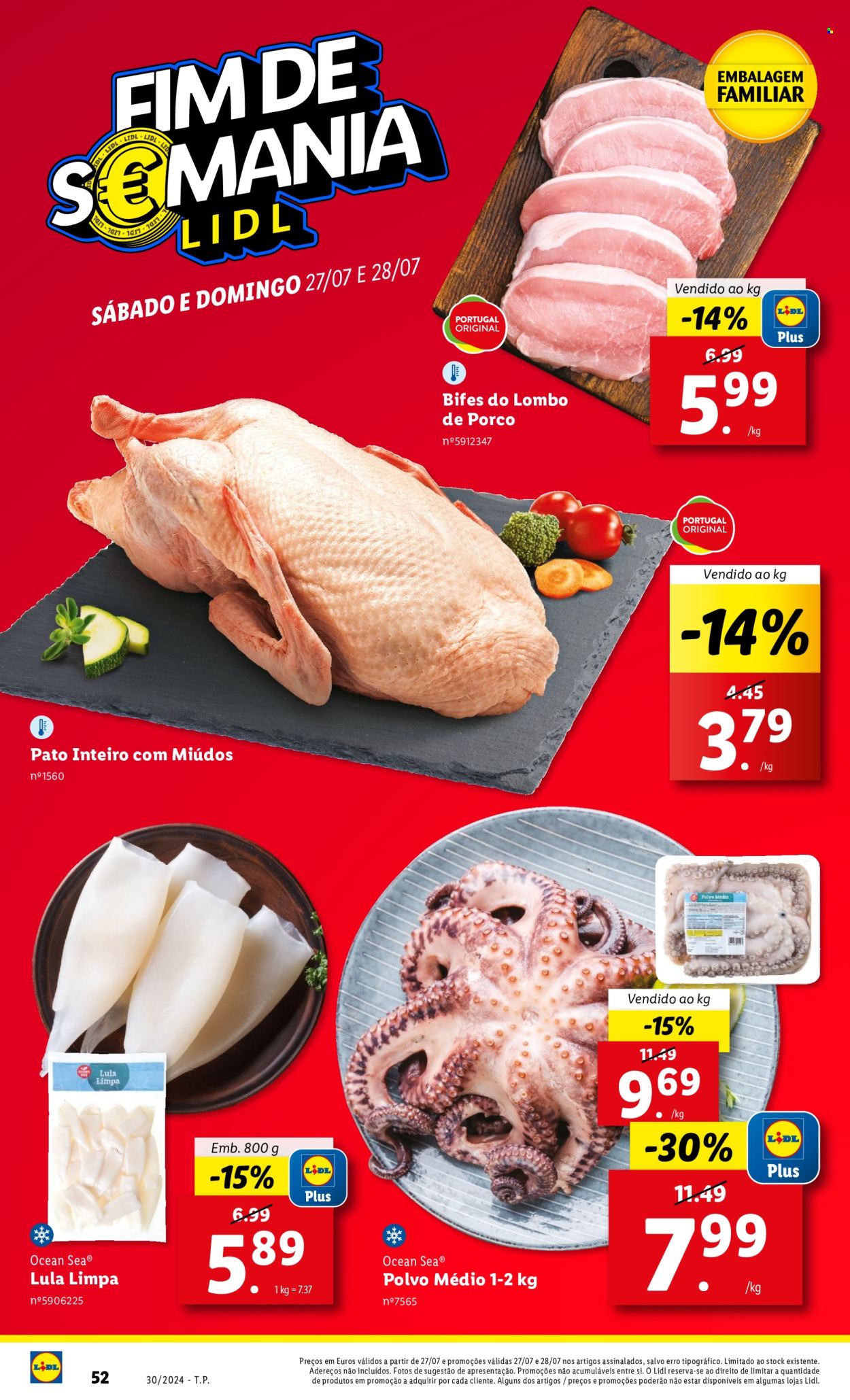 Folheto Lidl - 25.7.2024 - 31.7.2024. Página 52