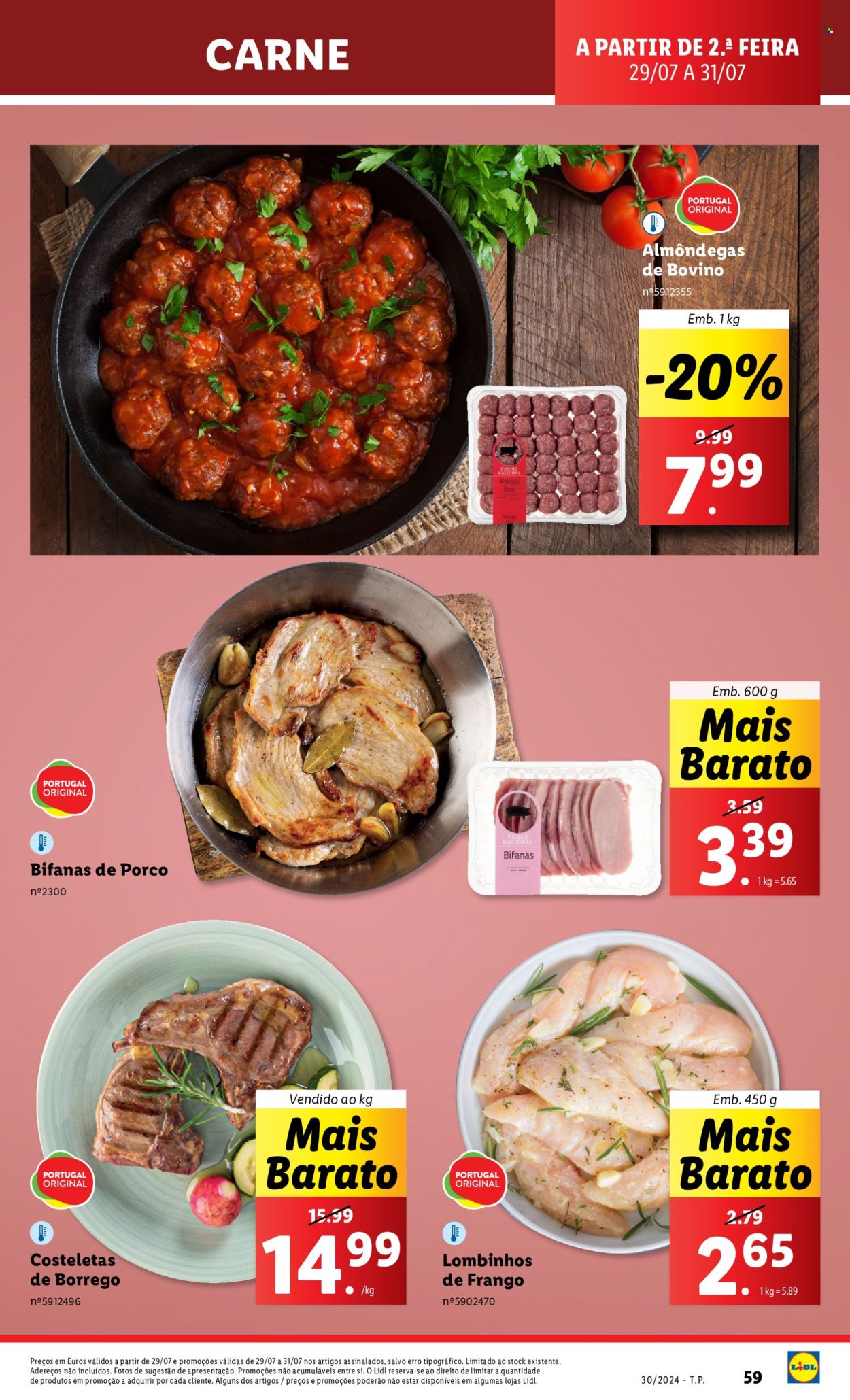 Folheto Lidl - 25.7.2024 - 31.7.2024. Página 59