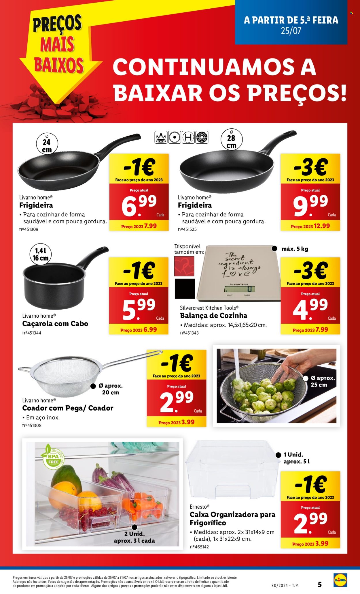 Folheto Lidl - 25.7.2024 - 31.7.2024. Página 5