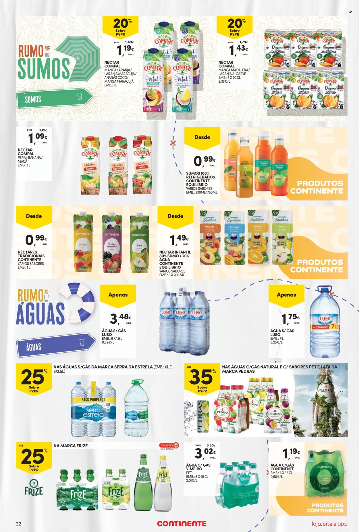 Folheto Continente Bom Dia - 23.7.2024 - 29.7.2024. Página 22