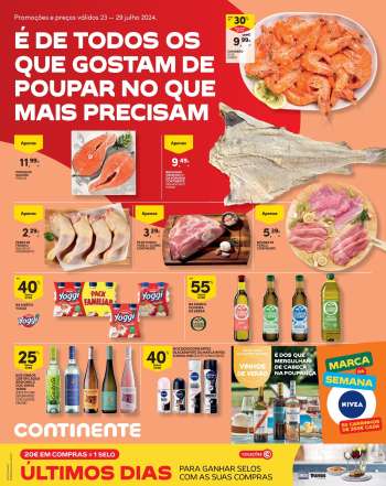 Folheto Continente Modelo - 23.7.2024 - 29.7.2024.