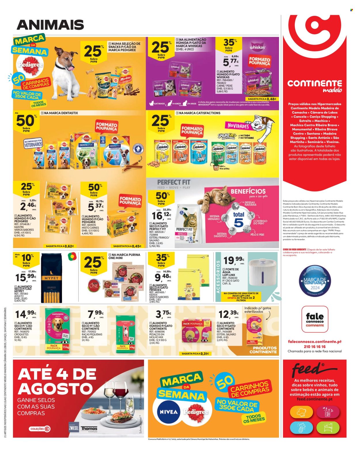 Folheto Continente Modelo - 23.7.2024 - 29.7.2024. Página 24