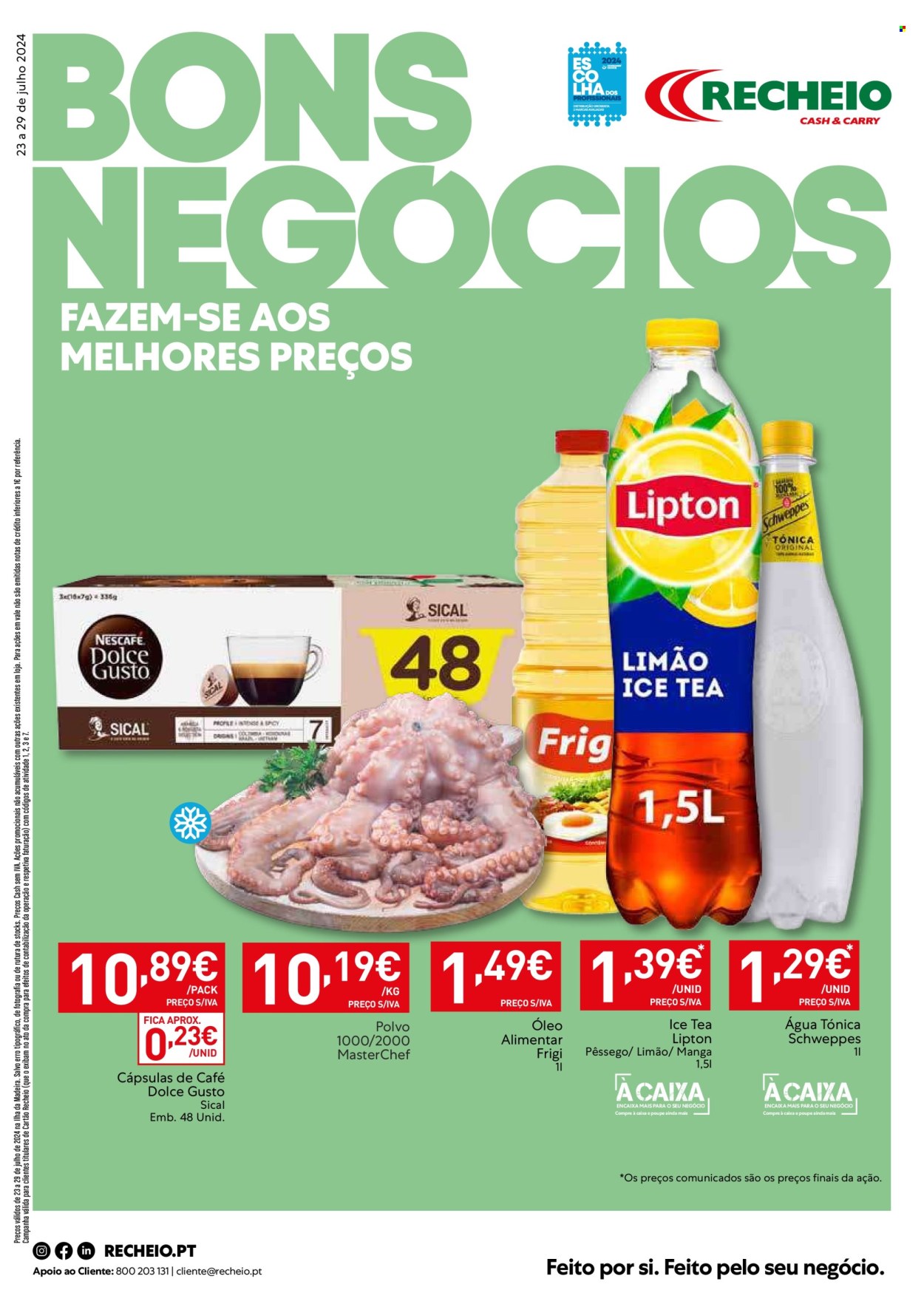 Folheto Recheio - 23.7.2024 - 29.7.2024. Página 1