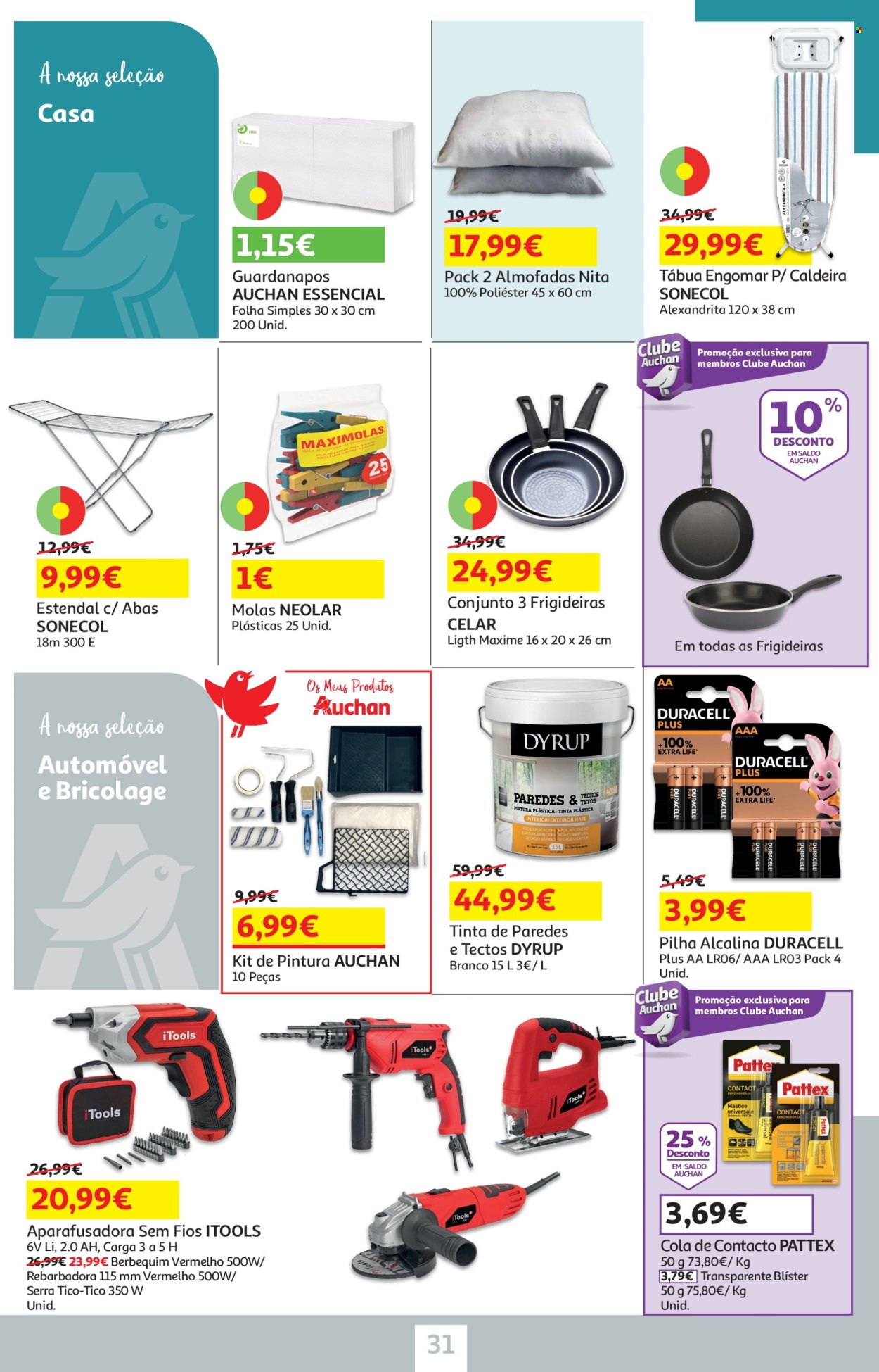 Folheto Auchan - 23.7.2024 - 5.8.2024. Página 31