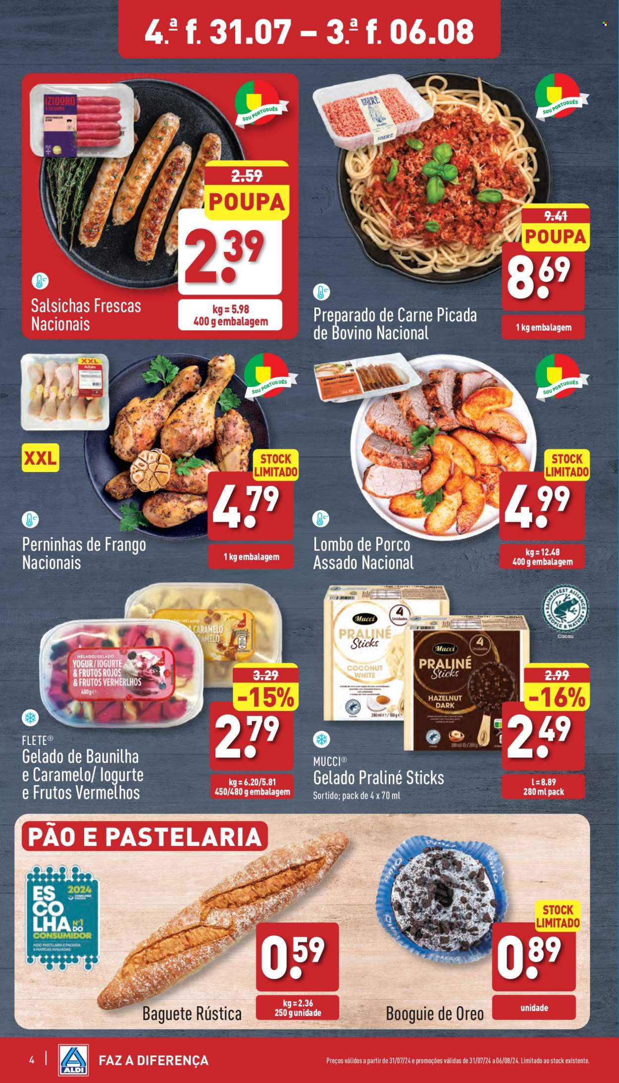 Folheto Aldi - 31.7.2024 - 6.8.2024. Página 4