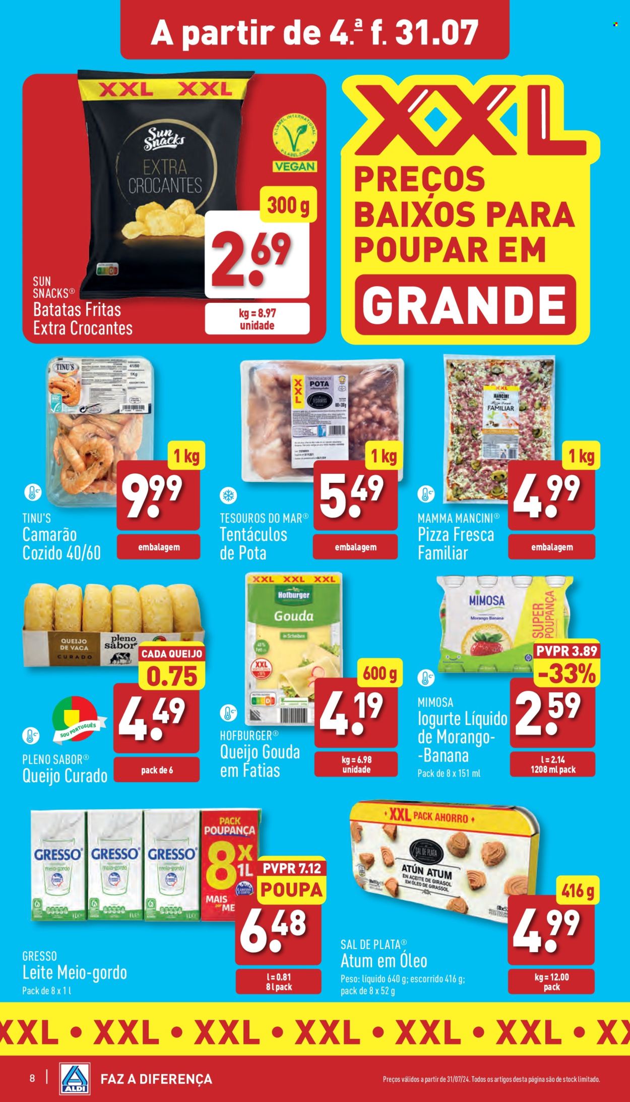 Folheto Aldi - 31.7.2024 - 6.8.2024. Página 8