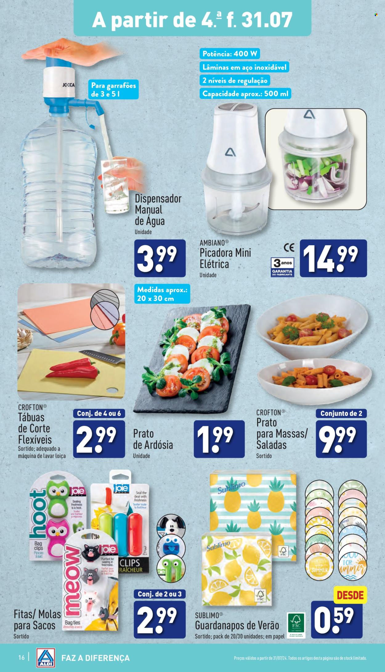 Folheto Aldi - 31.7.2024 - 6.8.2024. Página 16