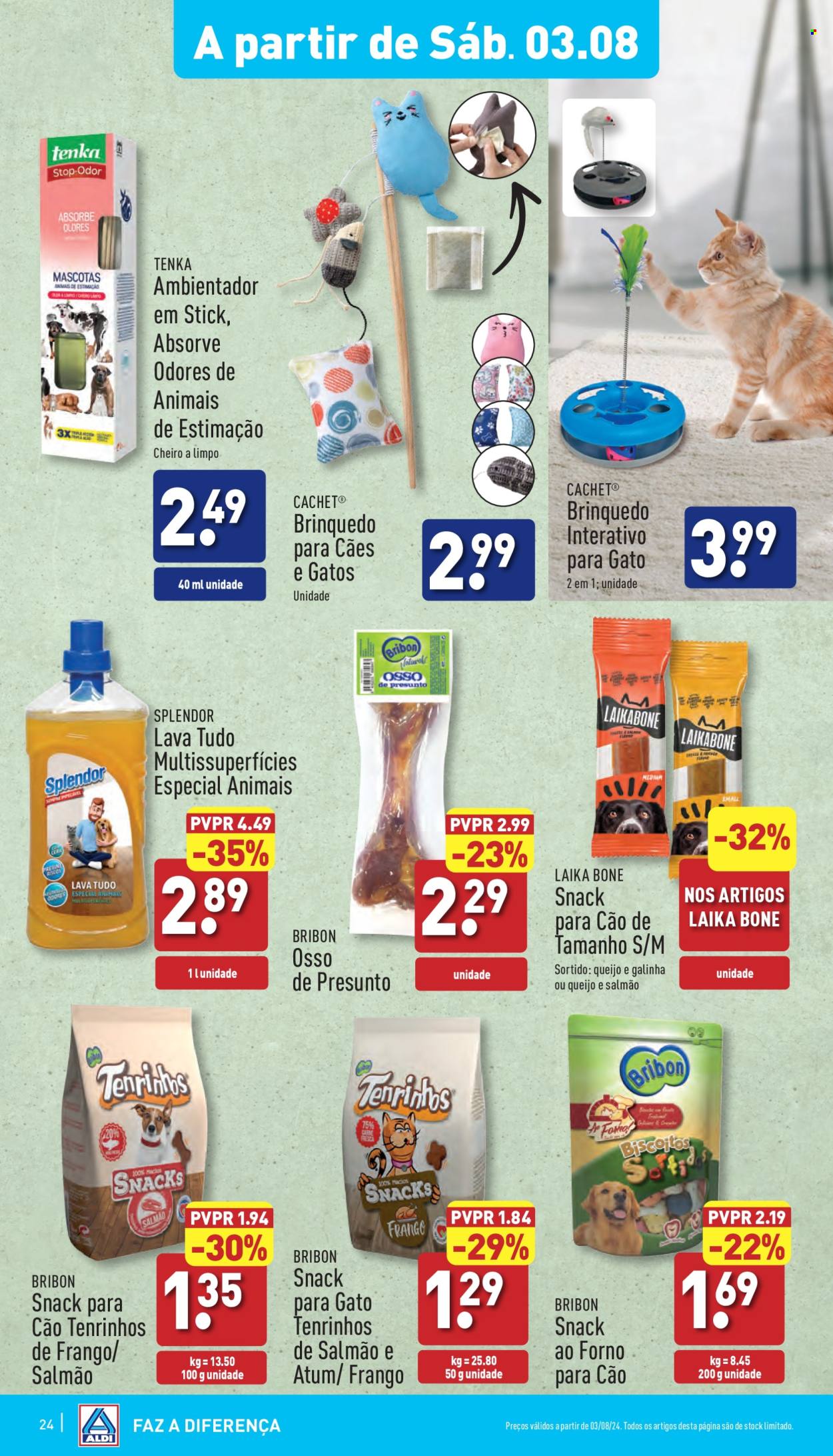 Folheto Aldi - 31.7.2024 - 6.8.2024. Página 24