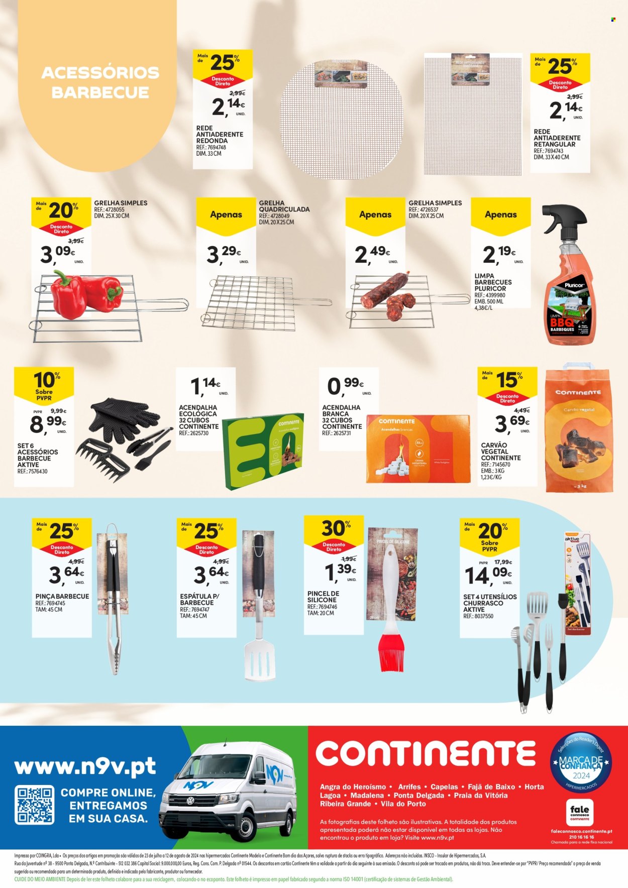 Folheto Continente Modelo - 23.7.2024 - 12.8.2024. Página 20