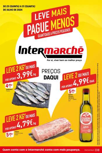 Folheto Intermarché - 25.7.2024 - 31.7.2024.