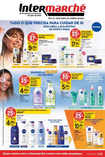 Folheto Intermarché - 25.7.2024 - 31.8.2024.