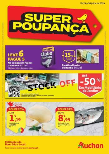 Folheto Auchan - 24.7.2024 - 30.7.2024.