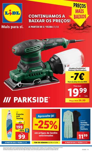 Folheto Lidl - 1.8.2024 - 7.8.2024.