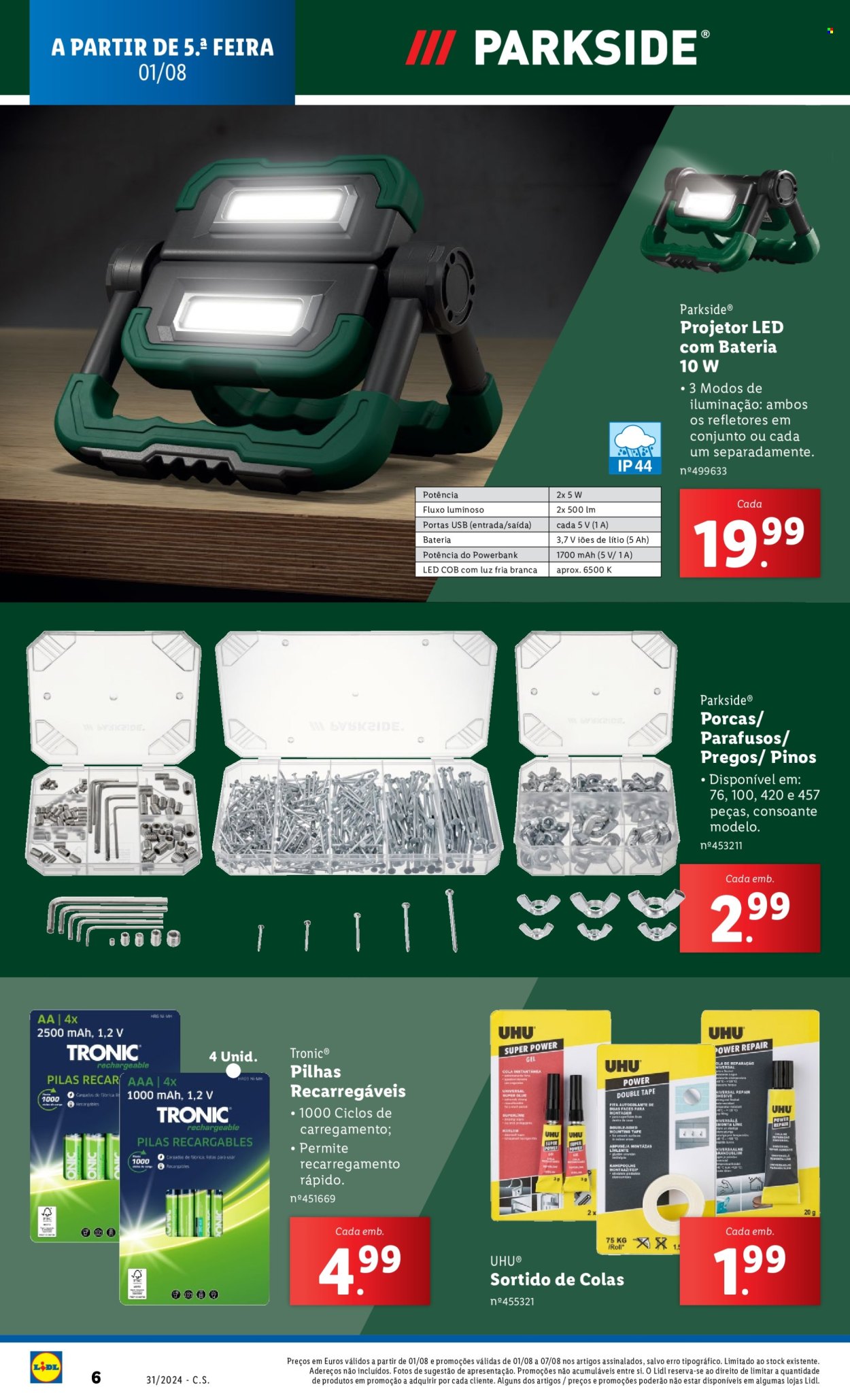 Folheto Lidl - 1.8.2024 - 7.8.2024. Página 6