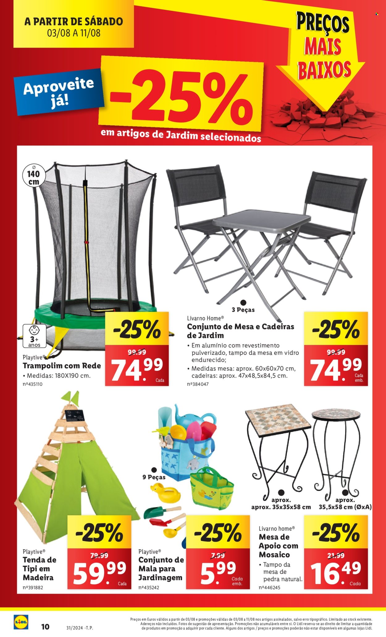 Folheto Lidl - 1.8.2024 - 7.8.2024. Página 10