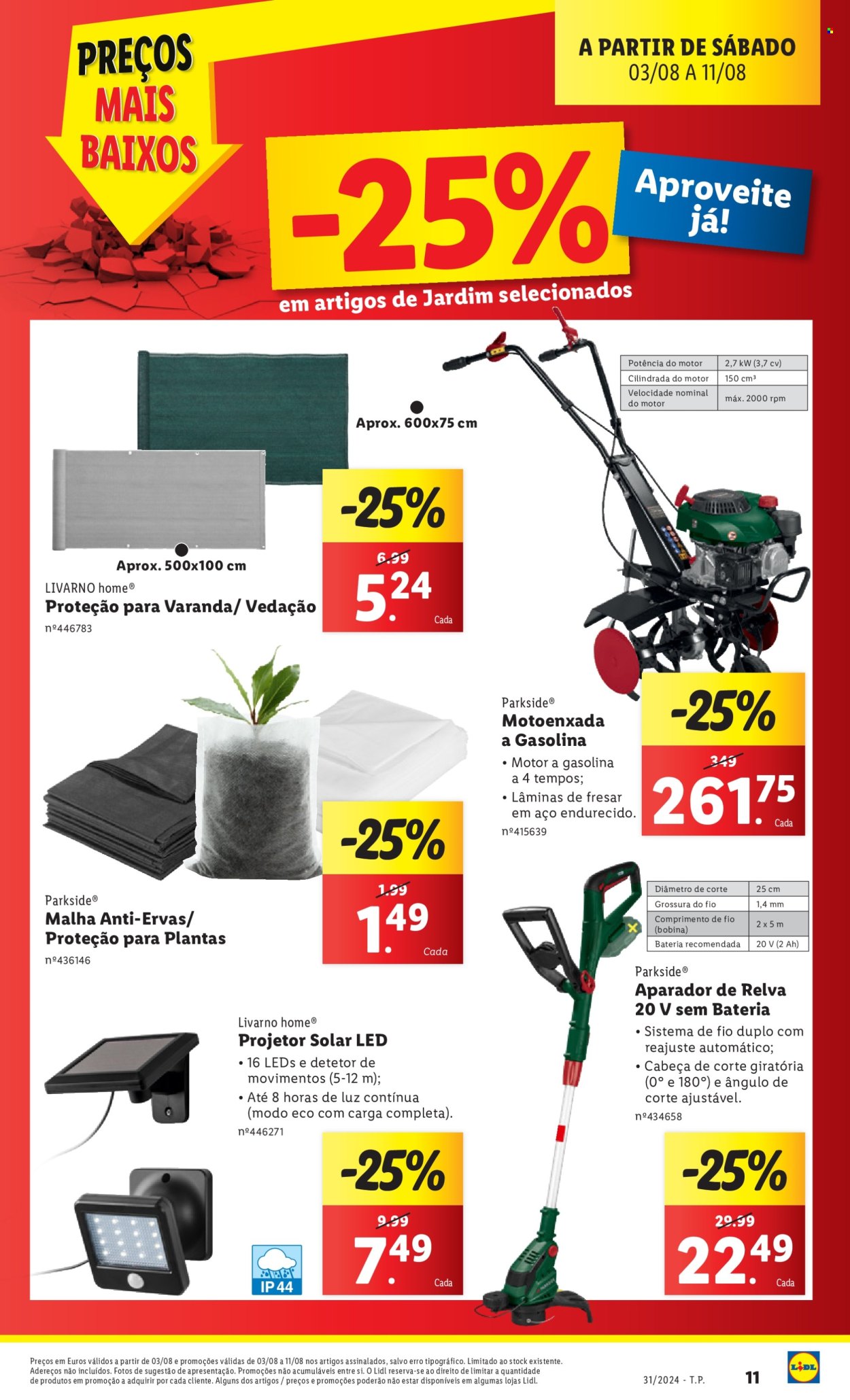 Folheto Lidl - 1.8.2024 - 7.8.2024. Página 11