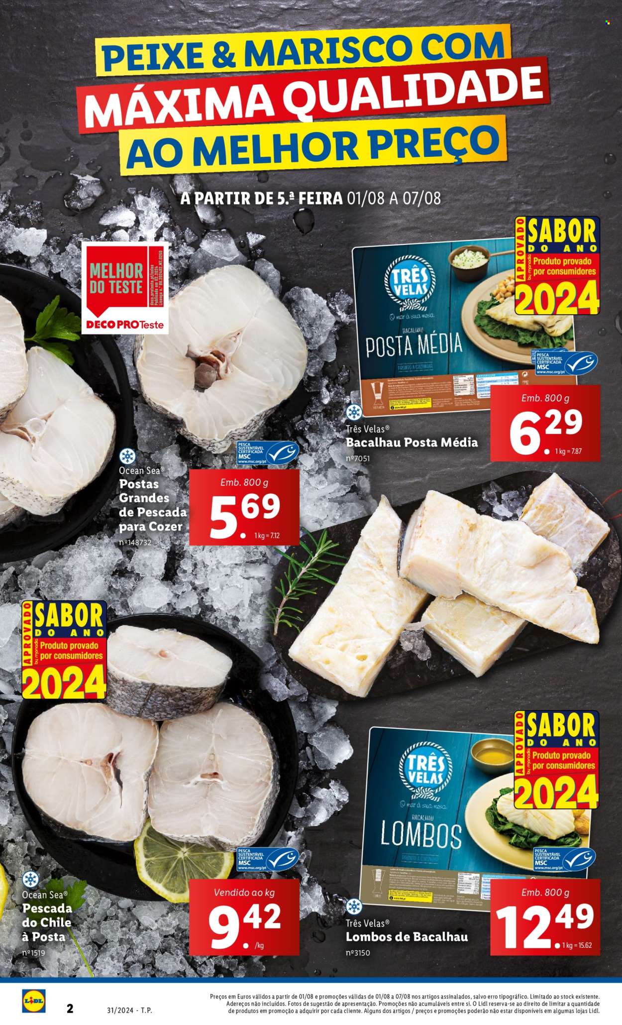 Folheto Lidl - 1.8.2024 - 7.8.2024. Página 2