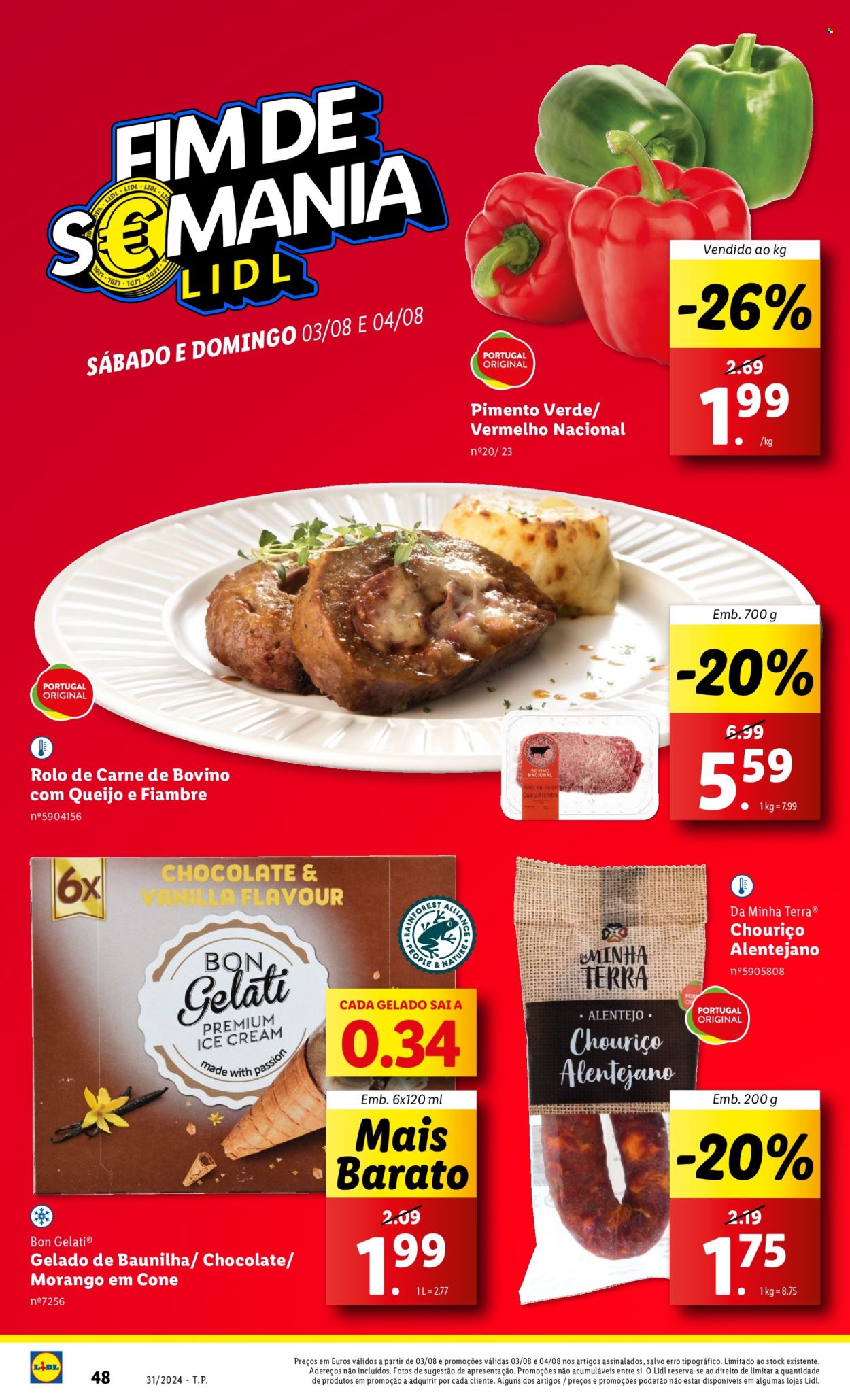 Folheto Lidl - 1.8.2024 - 7.8.2024. Página 48