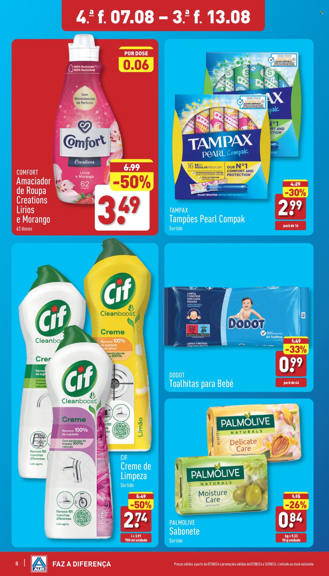 Folheto Aldi - 7.8.2024 - 13.8.2024. Página 8