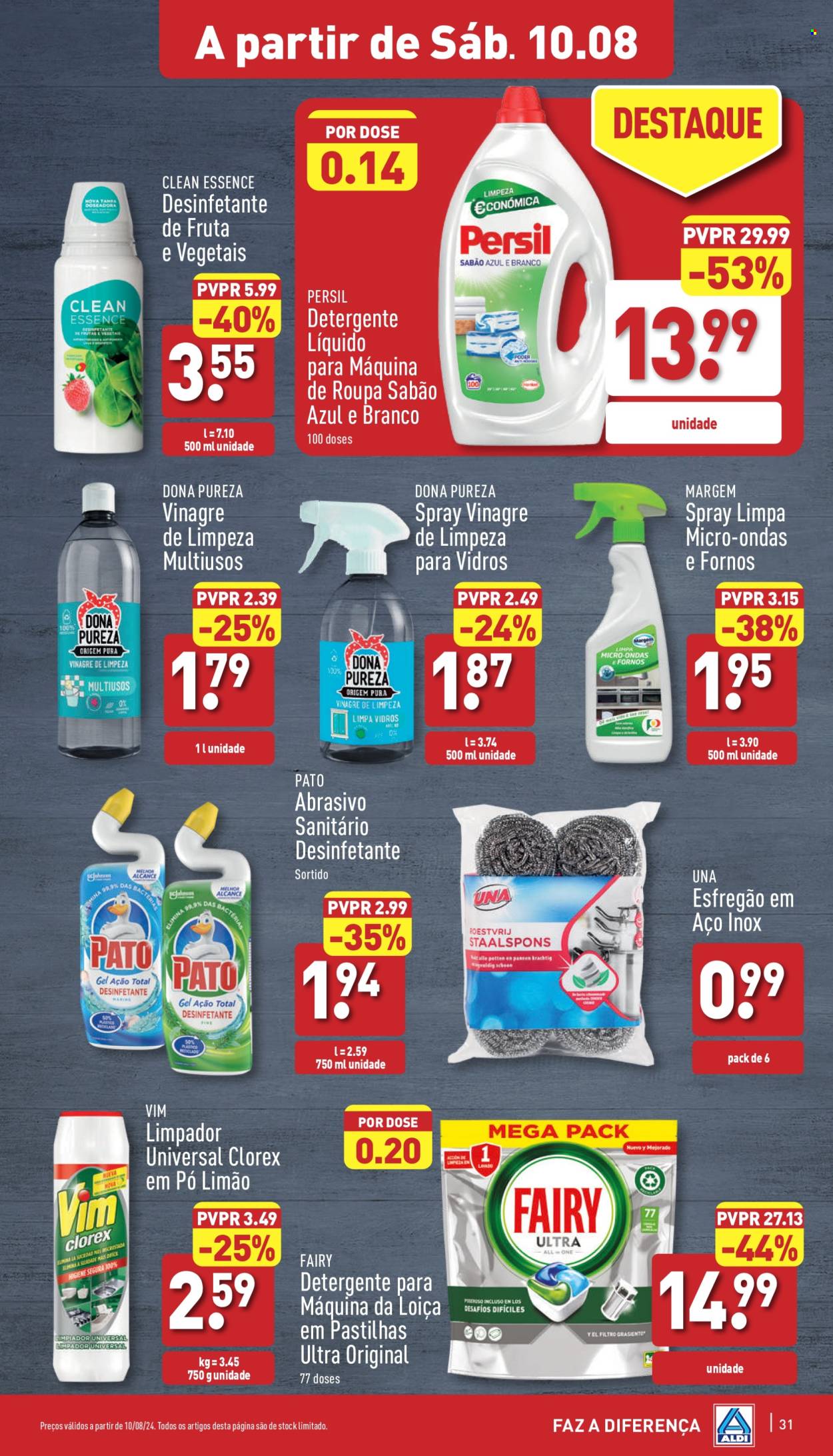 Folheto Aldi - 7.8.2024 - 13.8.2024. Página 31