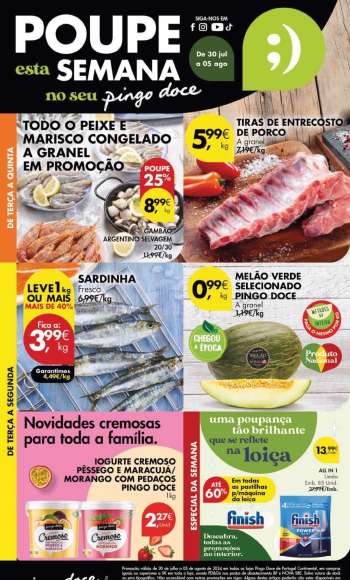 Folheto Pingo Doce - 30.7.2024 - 5.8.2024.