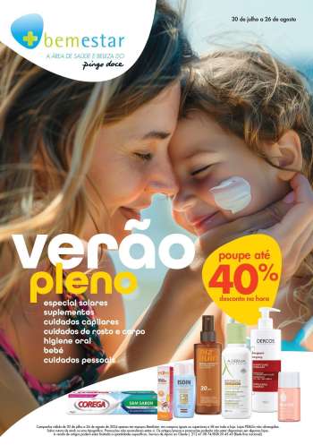 Folheto Pingo Doce - 30.7.2024 - 26.8.2024.