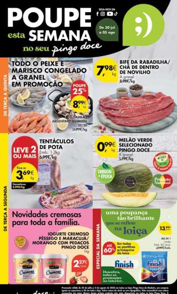 Folheto Pingo Doce - 30.7.2024 - 5.8.2024.