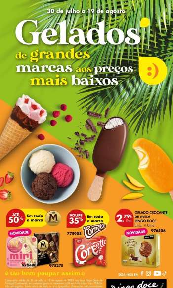 Folheto Pingo Doce - 30.7.2024 - 19.8.2024.