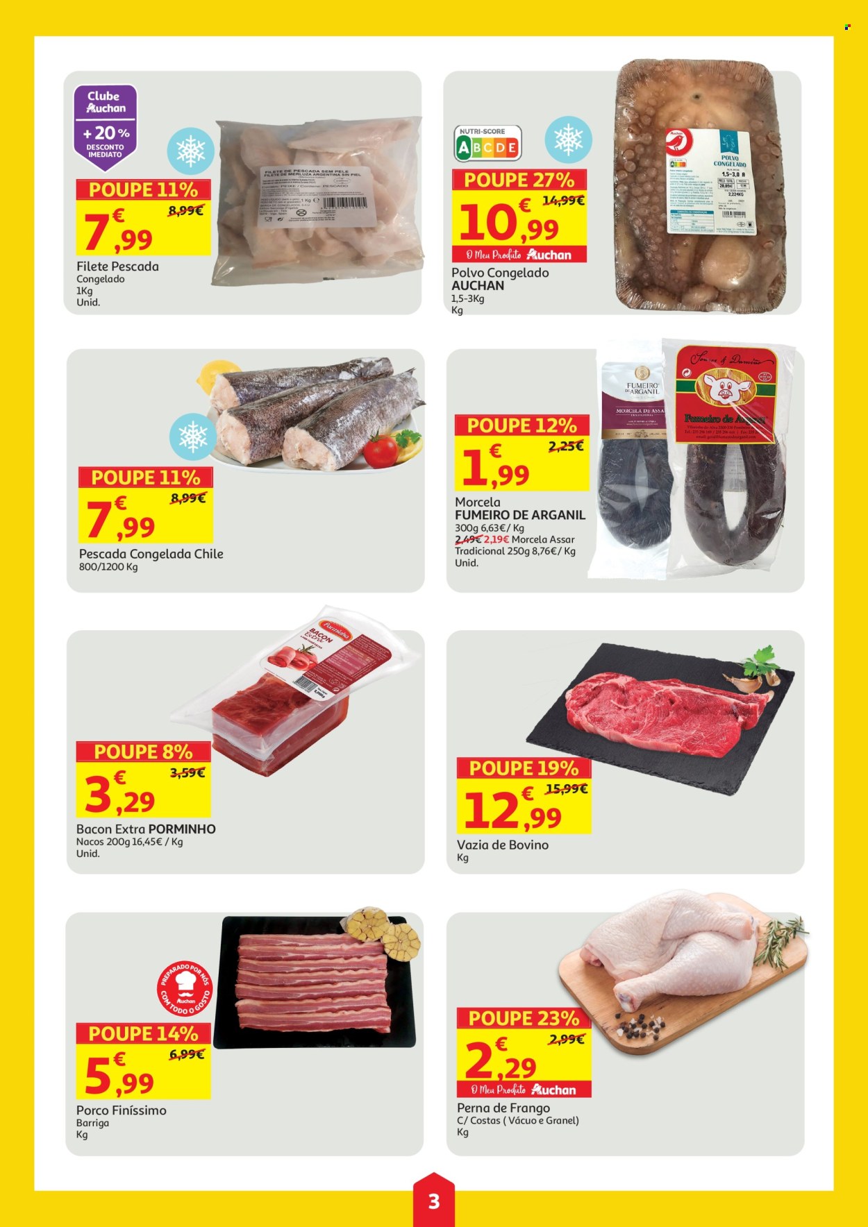 Folheto Auchan - 31.7.2024 - 6.8.2024. Página 3