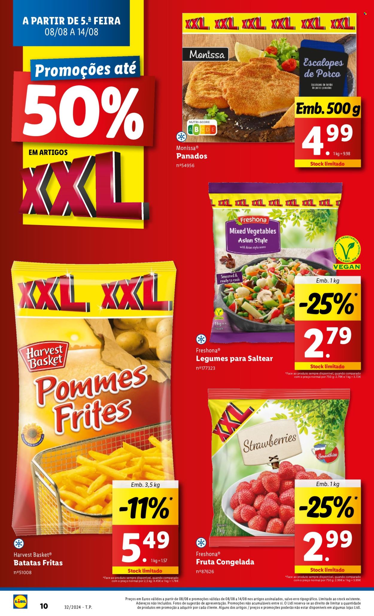 Folheto Lidl - 8.8.2024 - 14.8.2024. Página 10