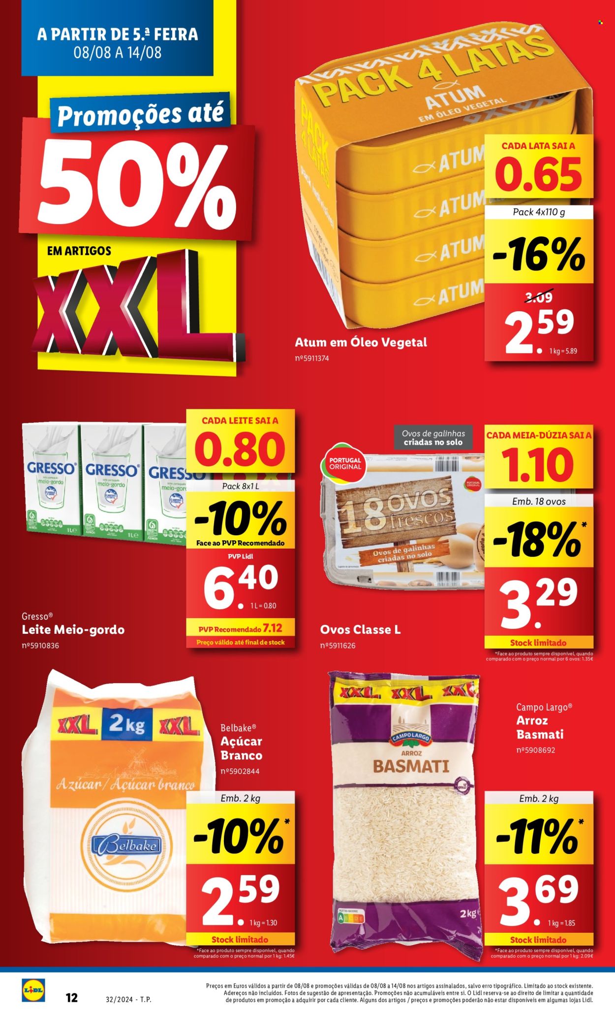 Folheto Lidl - 8.8.2024 - 14.8.2024. Página 12
