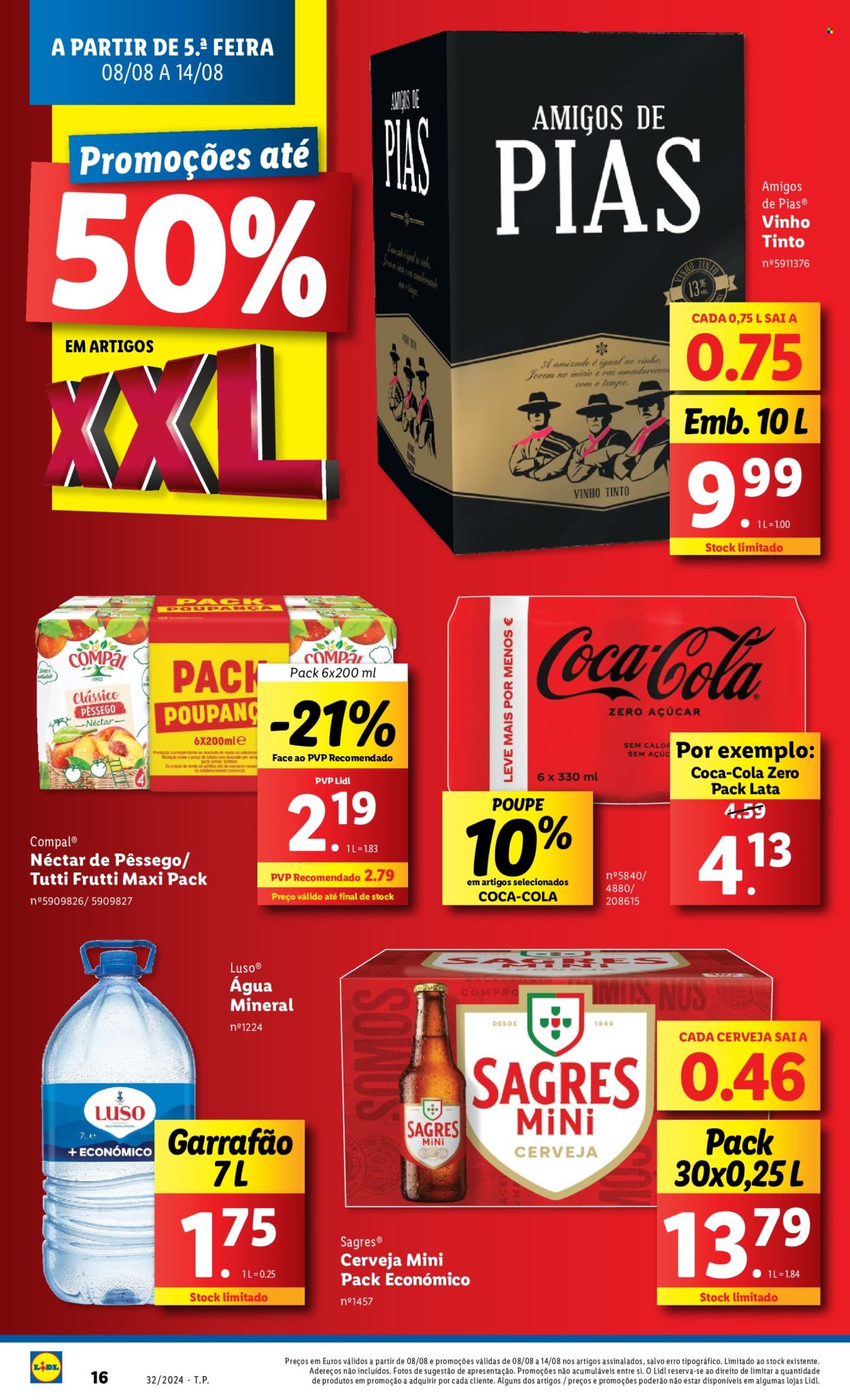 Folheto Lidl - 8.8.2024 - 14.8.2024. Página 16