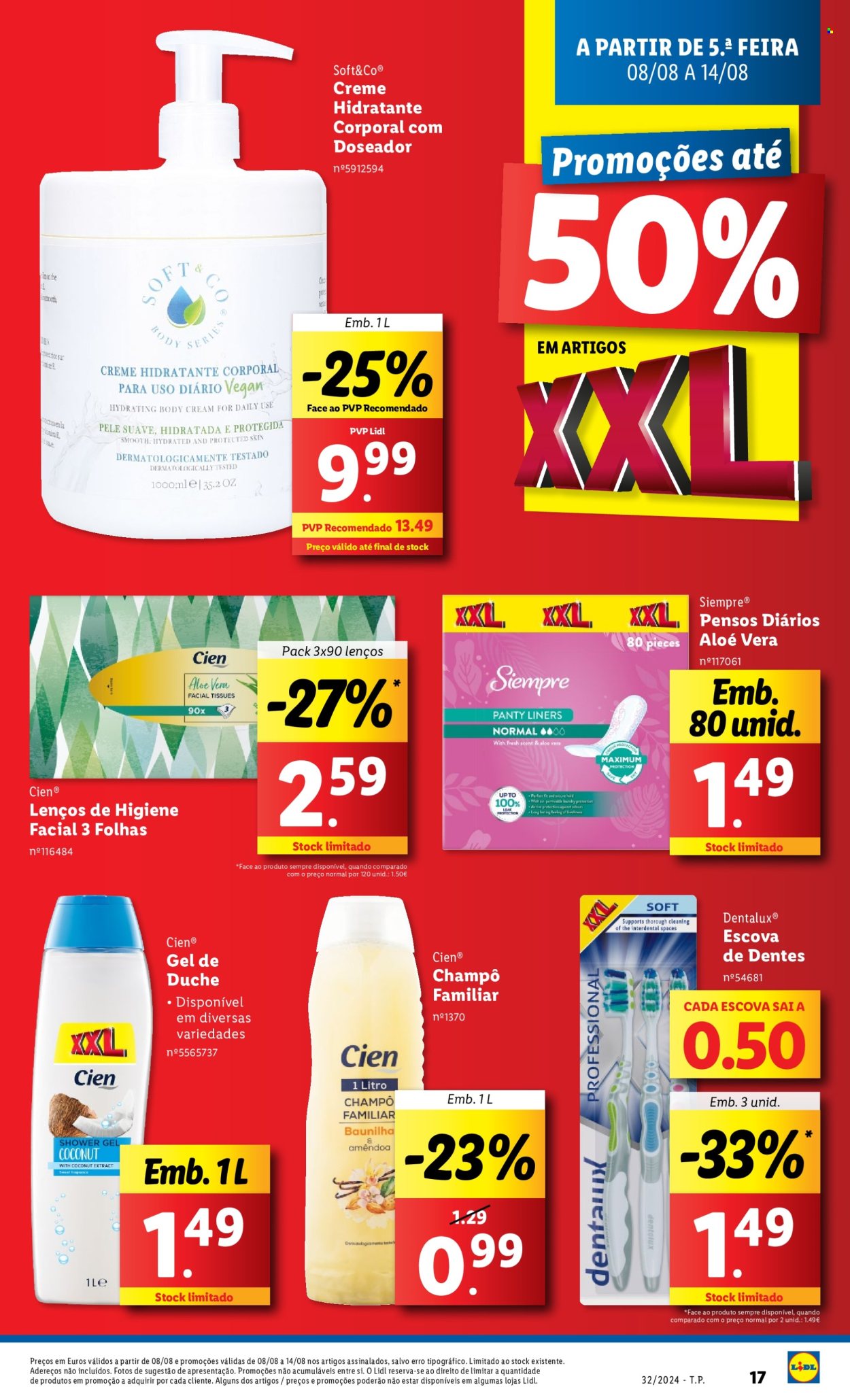 Folheto Lidl - 8.8.2024 - 14.8.2024. Página 17