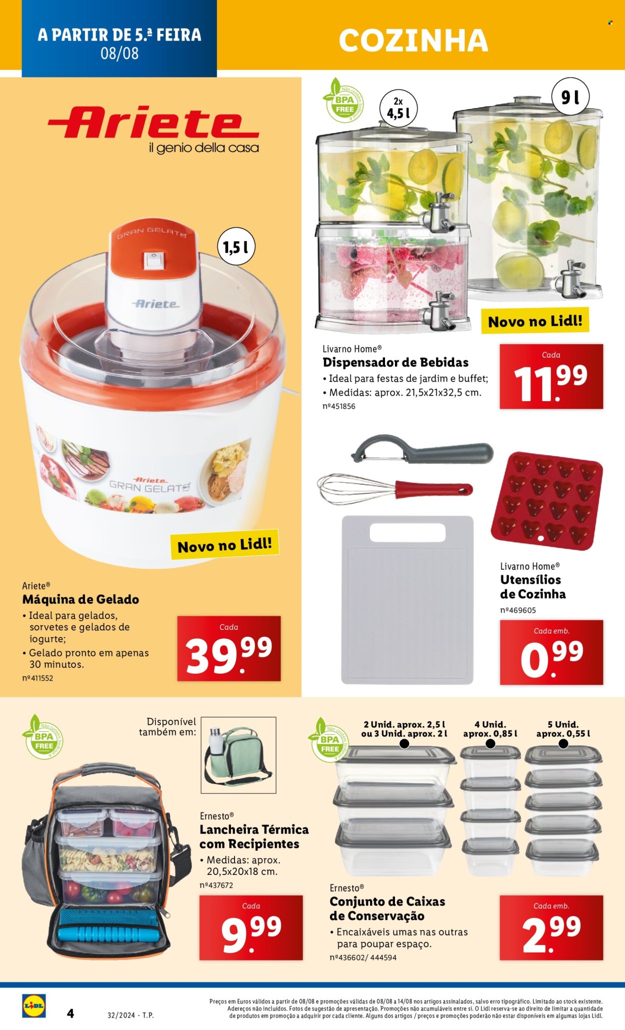 Folheto Lidl - 8.8.2024 - 14.8.2024. Página 4