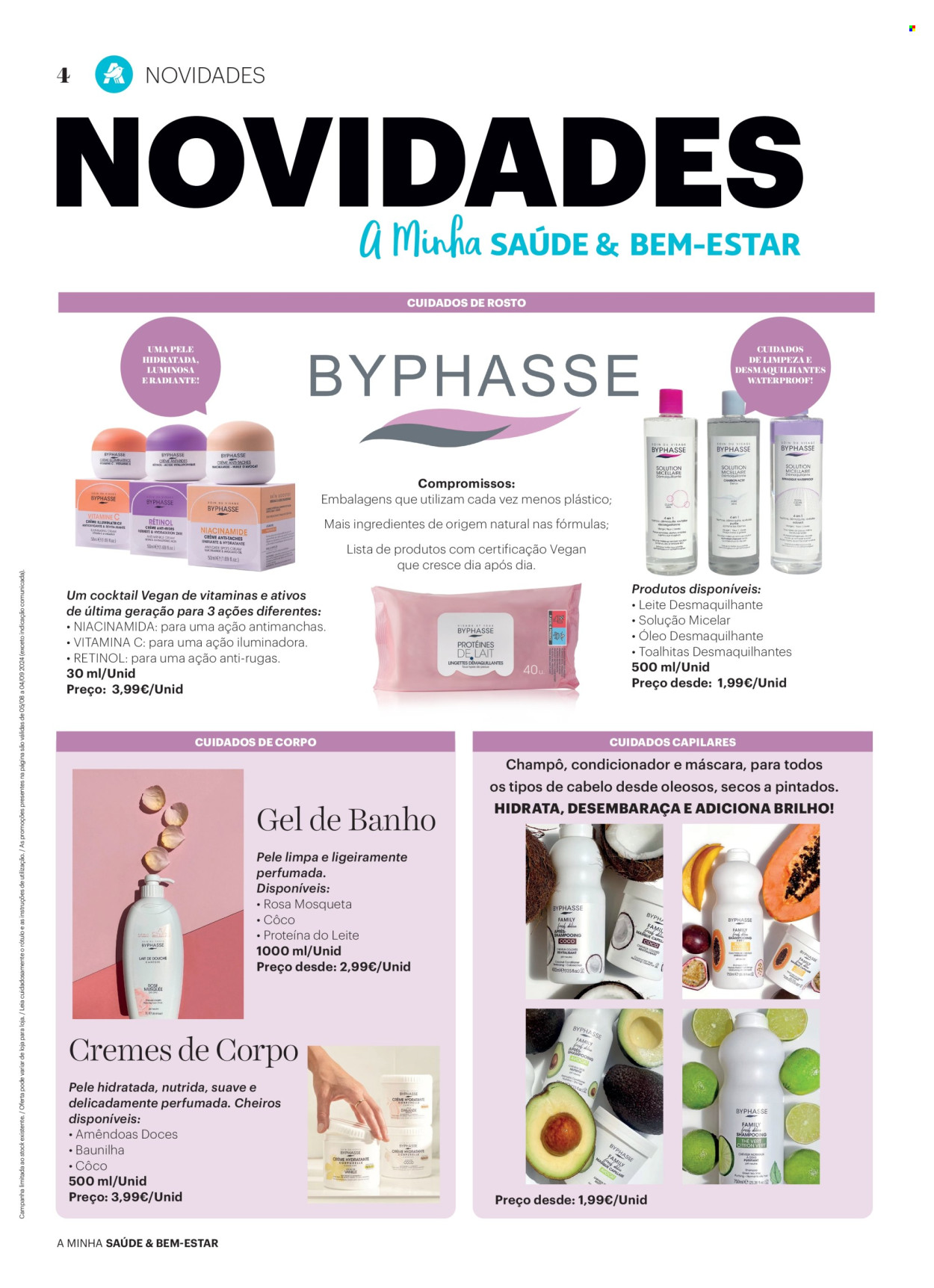 Folheto Auchan - 5.8.2024 - 4.9.2024. Página 4