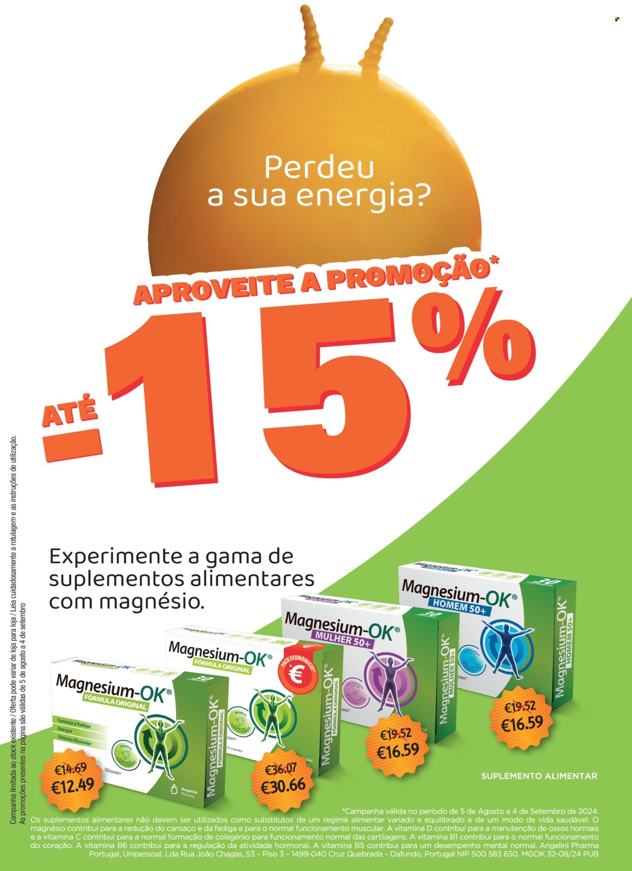 Folheto Auchan - 5.8.2024 - 4.9.2024. Página 33