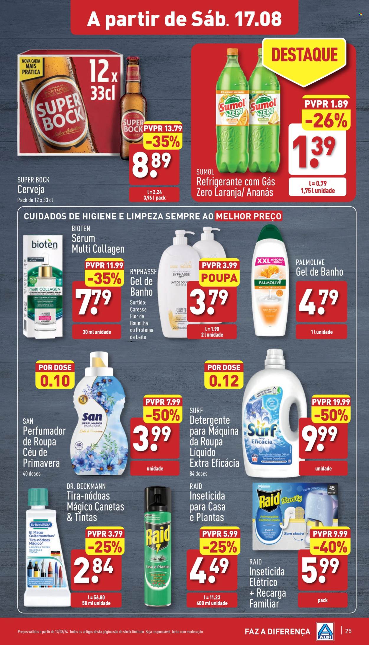 Folheto Aldi - 14.8.2024 - 20.8.2024. Página 25