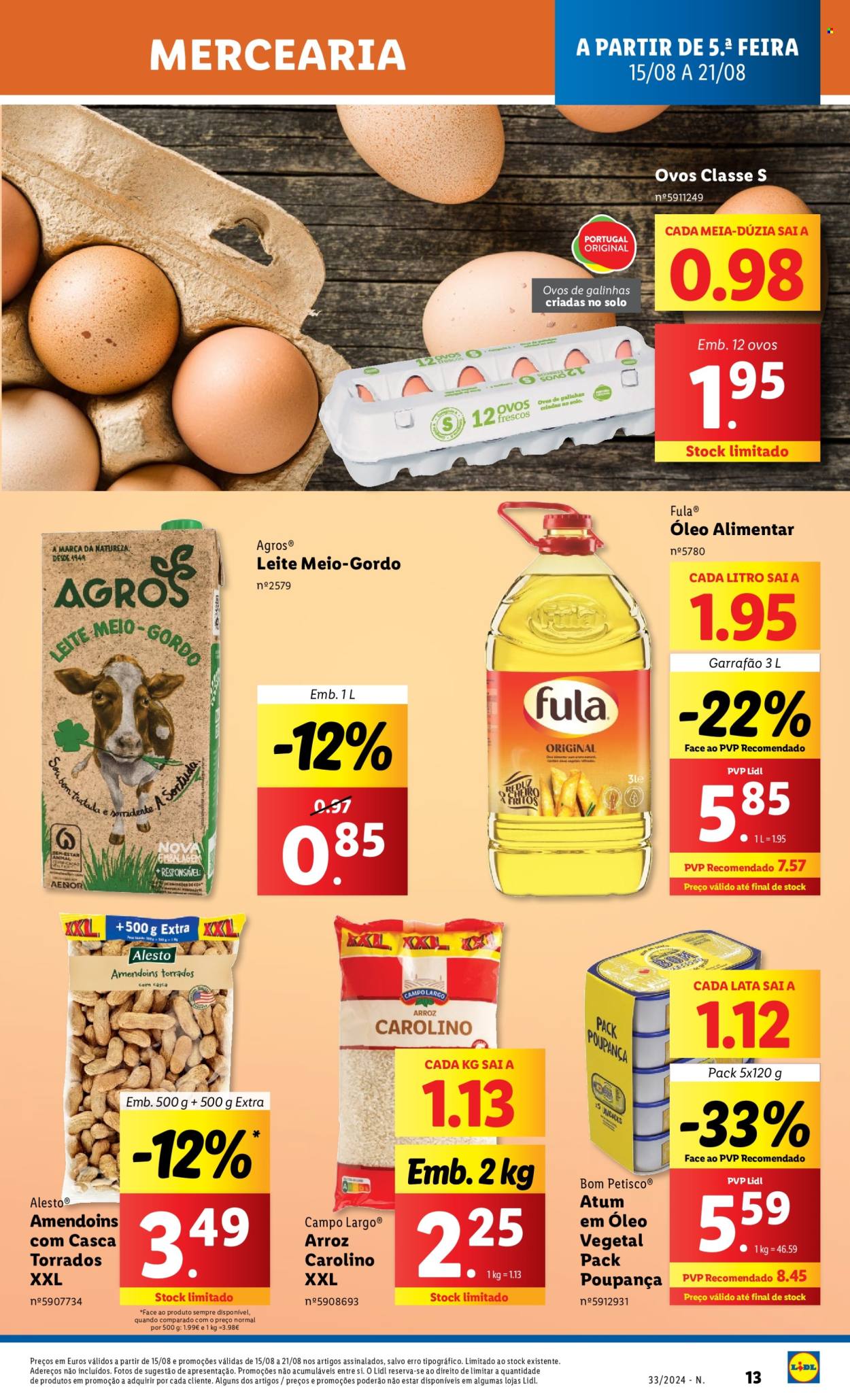 Folheto Lidl - 15.8.2024 - 21.8.2024. Página 13