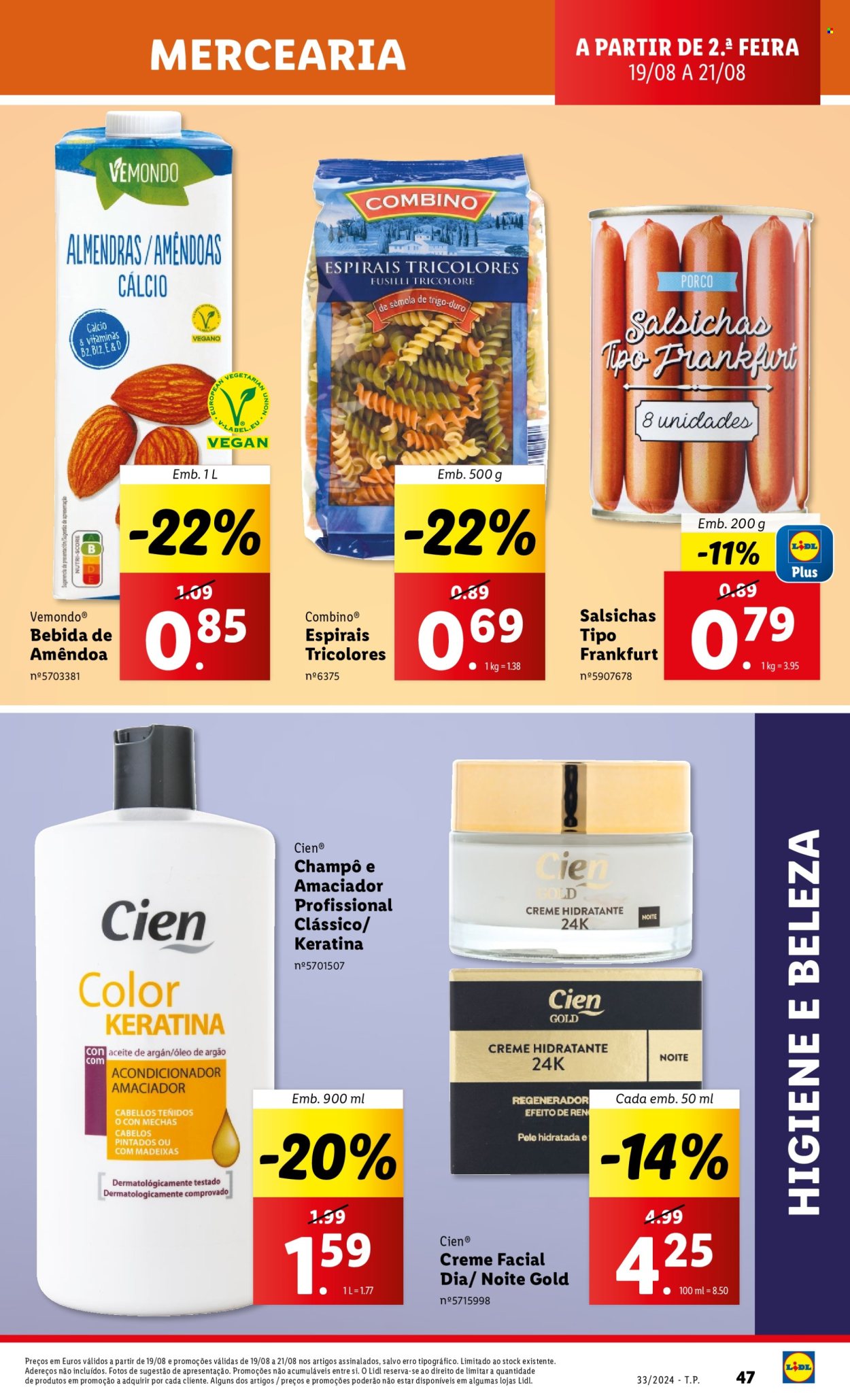 Folheto Lidl - 15.8.2024 - 21.8.2024. Página 47
