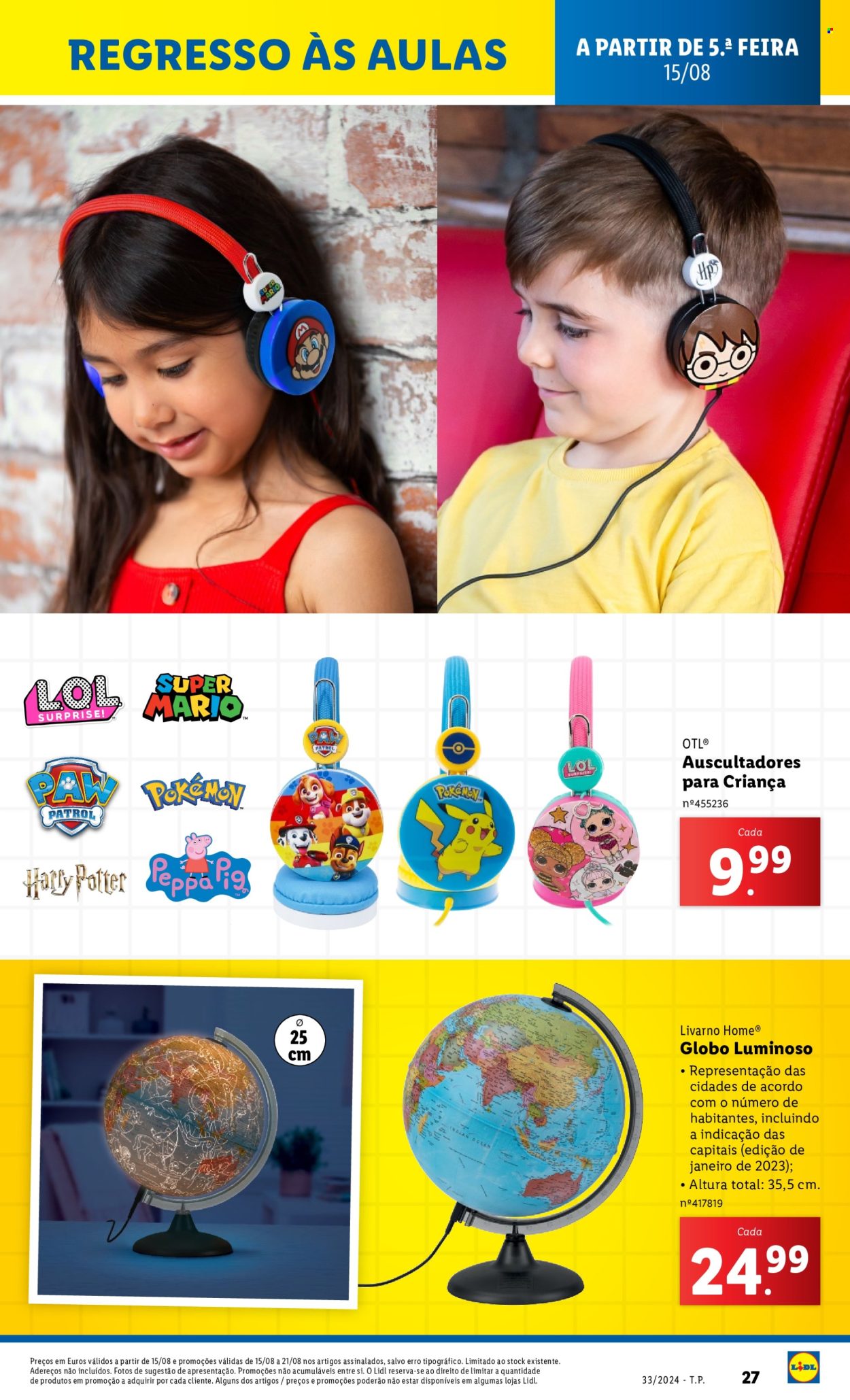 Folheto Lidl - 15.8.2024 - 21.8.2024. Página 27