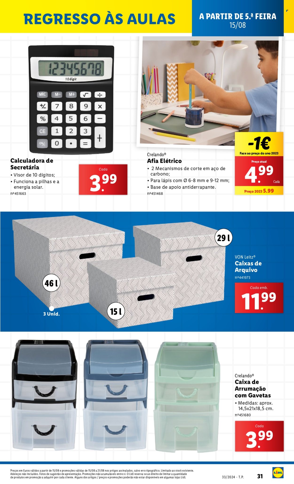 Folheto Lidl - 15.8.2024 - 21.8.2024. Página 31