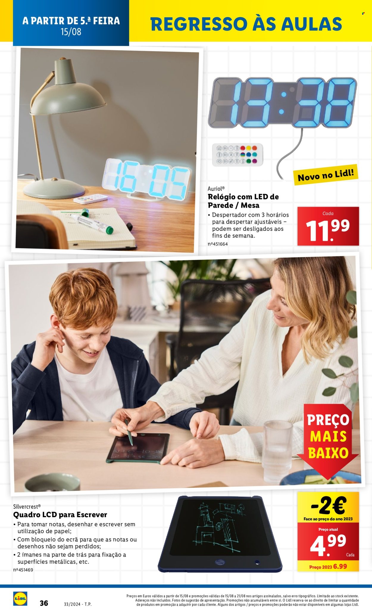 Folheto Lidl - 15.8.2024 - 21.8.2024. Página 36