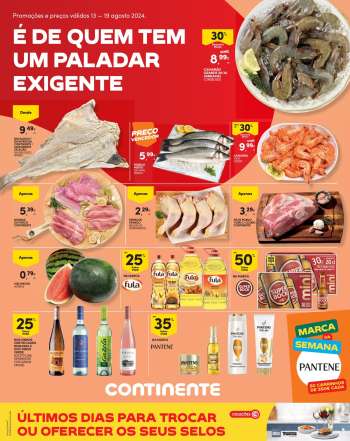 Folheto Continente Modelo - 13.8.2024 - 19.8.2024.