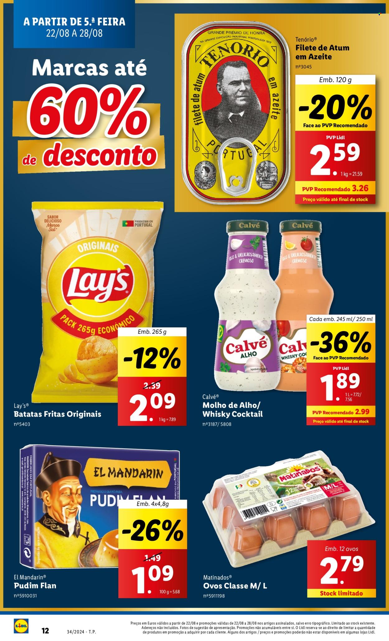 Folheto Lidl - 22.8.2024 - 28.8.2024. Página 12